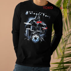 Vintage Star Wars Darth Vader Playing Drums Shirt 4 Vintage Star Wars Darth Vader Playing Drums Long sleeved