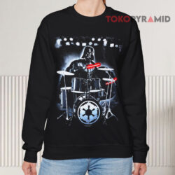 Vintage Star Wars Darth Vader Playing Drums Shirt 3 Vintage Star Wars Darth Vader Playing Drums Sweatshirt