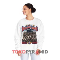 Vintage Starter 1998 Super Bowl Champs Denver Broncos White Sweatshirt