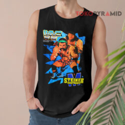 Vintage Steiner Brothers 1992 WWF Wrestling Shirt 2 Vintage Steiner Brothers 1992 Wwf Wrestling Tank Top