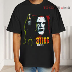 Vintage Sting Wcw Nwo Wwf Wrestling Black T shirt