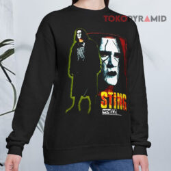 Vintage Sting Wcw Nwo Wwf Wrestling Sweatshirt