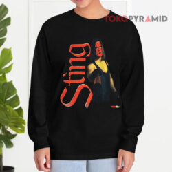 Vintage Sting Wrestling Wcw Long sleeved