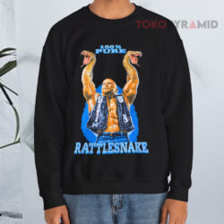 Vintage Stone Cold Steve Austin 100% Pure Rattlesnake Shirt 3 Vintage Stone Cold Steve Austin 100% Pure Rattlesnake Sweatshirt