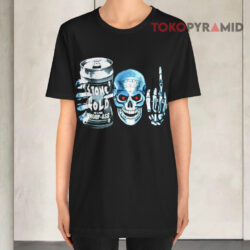 Vintage Stone Cold Steve Austin Pure Whoop ass Skull Black T shirt