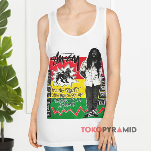 Vintage Stussy X Bob Marley Tank Top Vintage Stussy X Bob Marley Tank Top
