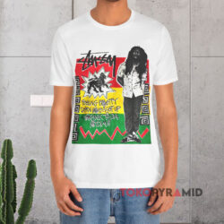 Vintage Stussy x Bob Marley Shirt - TokoPyramid