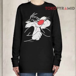 Vintage Sylvester The Cat Looney Tunes Long sleeved
