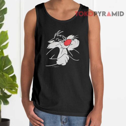 Vintage Sylvester The Cat Looney Tunes Tank Top