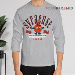 Vintage Syracuse Orangemen University 1870 Long sleeved