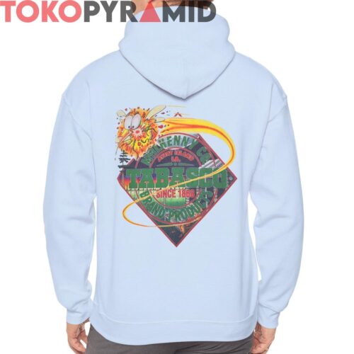 Vintage Tabasco Hot Sauce Mosquito Shirt 2 Sided