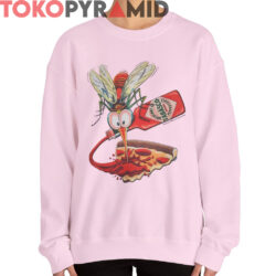 Vintage Tabasco Hot Sauce Mosquito Shirt 2 Sided