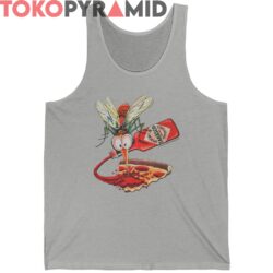 Vintage Tabasco Hot Sauce Mosquito Shirt 2 Sided