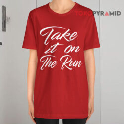Vintage Take It On The Run REO Speedwagon Shirt 4 Vintage Take It On The Run Reo Speedwagon Red T shirt