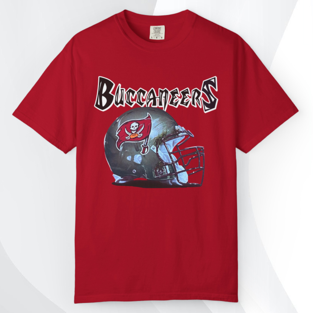 Vintage Tampa Bay Buccaneers Helmet Nfl T shirt Vintage Tampa Bay Buccaneers Helmet Nfl T shirt