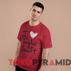 Vintage Taylor Swift Red I Heart T shirt Red T shirt