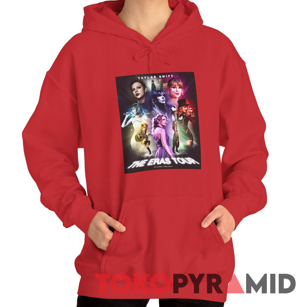 Vintage Taylor Swift The Eras Tour Poster Movie Hoodie Vintage Taylor Swift The Eras Tour Poster Movie Hoodie