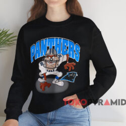 Vintage Taz Carolina Panthers T-shirt 3 Vintage Taz Carolina Panthers T shirt Black Sweatshirt