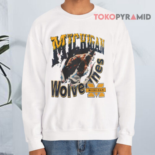 Vintage Team Michigan State Wolverines Sweatshirt Vintage Team Michigan State Wolverines Sweatshirt