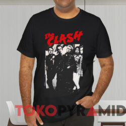 Vintage The Clash Band T shirt Black T shirt
