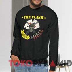 Vintage The Clash Straight To Hell T-shirt 3 Vintage The Clash Straight To Hell T shirt Black Sweatshirt