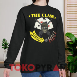 Vintage The Clash Straight To Hell T-shirt 2 Vintage The Clash Straight To Hell T shirt Black Sweatshirt