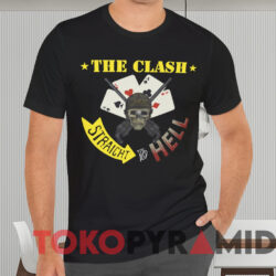 Vintage The Clash Straight To Hell T shirt Black T shirt