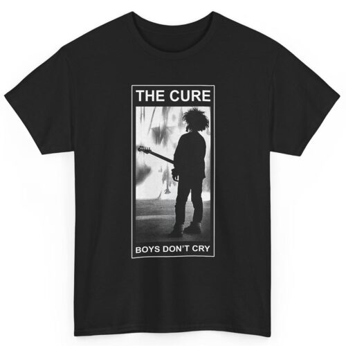 Vintage The Cure Boys Don't Cry Silhouette Shirt