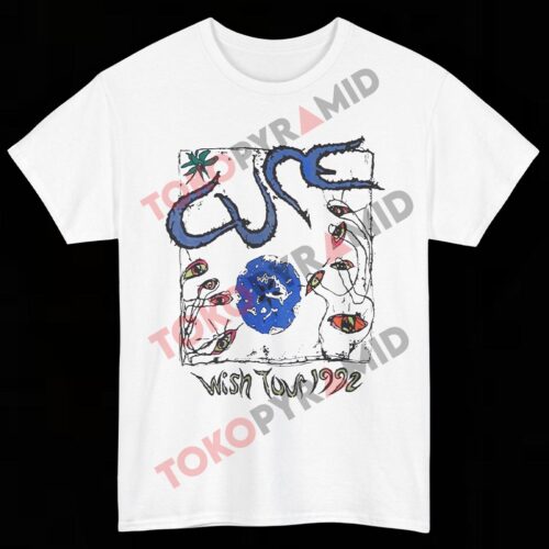 Vintage The Cure Wish Tour 1992 Shirt 2 Sided