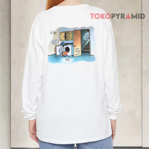 Vintage The Far Side Cat Fud Dog Trap Long sleeved Vintage The Far Side Cat Fud Dog Trap Long sleeved