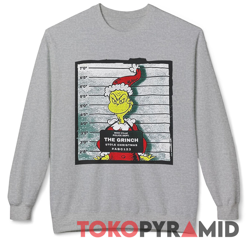 Vintage The Grinch Dr. Seuss Mugshot Christmas Unique Shirt Vintage The Grinch Dr. Seuss Mugshot Christmas Unique Shirt