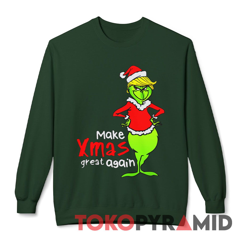Vintage The Grinch Make Xmas Great Again Donald Trump Shirt Vintage The Grinch Make Xmas Great Again Donald Trump Shirt