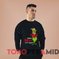 Vintage The Grinch Make Xmas Great Again Donald Trump Sweater Man Sweater T shirt