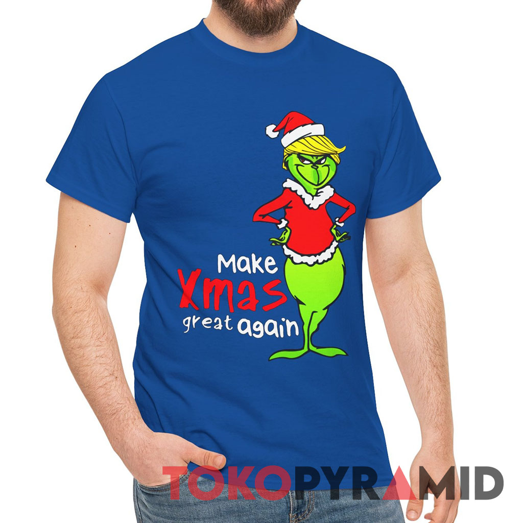 Vintage The Grinch Make Xmas Great Again Donald Trump Tee Vintage The Grinch Make Xmas Great Again Donald Trump Tee