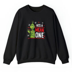 Rare Vintage The Grinch Me Being Jolly He's A Mean One Sweater 5 Vintage The Grinch Me Being Jolly Hes A Mean One Sweater