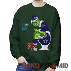 Vintage The Grinch New York Giants Football Dallas Cowboys Philadelphia Eagles Shirt 4 Vintage The Grinch New York Giants Football Dallas Cowboys Philadelphia Eagles Sweatshirt