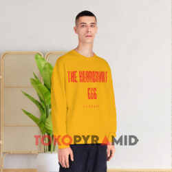 Vintage The Horrorwolf 666 Podcast Yellow Sweatshirt