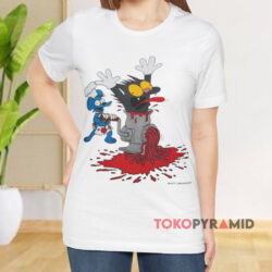 Vintage The Itchy And Scratchy Show Simpsons White T shirt