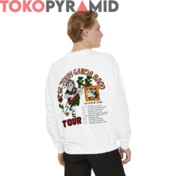 Vintage The Jerry Garcia Band 1989 Tour Shirt With Bob Weir 2 Sided