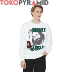 Vintage The Jerry Garcia Band 1989 Tour Shirt With Bob Weir 2 Sided