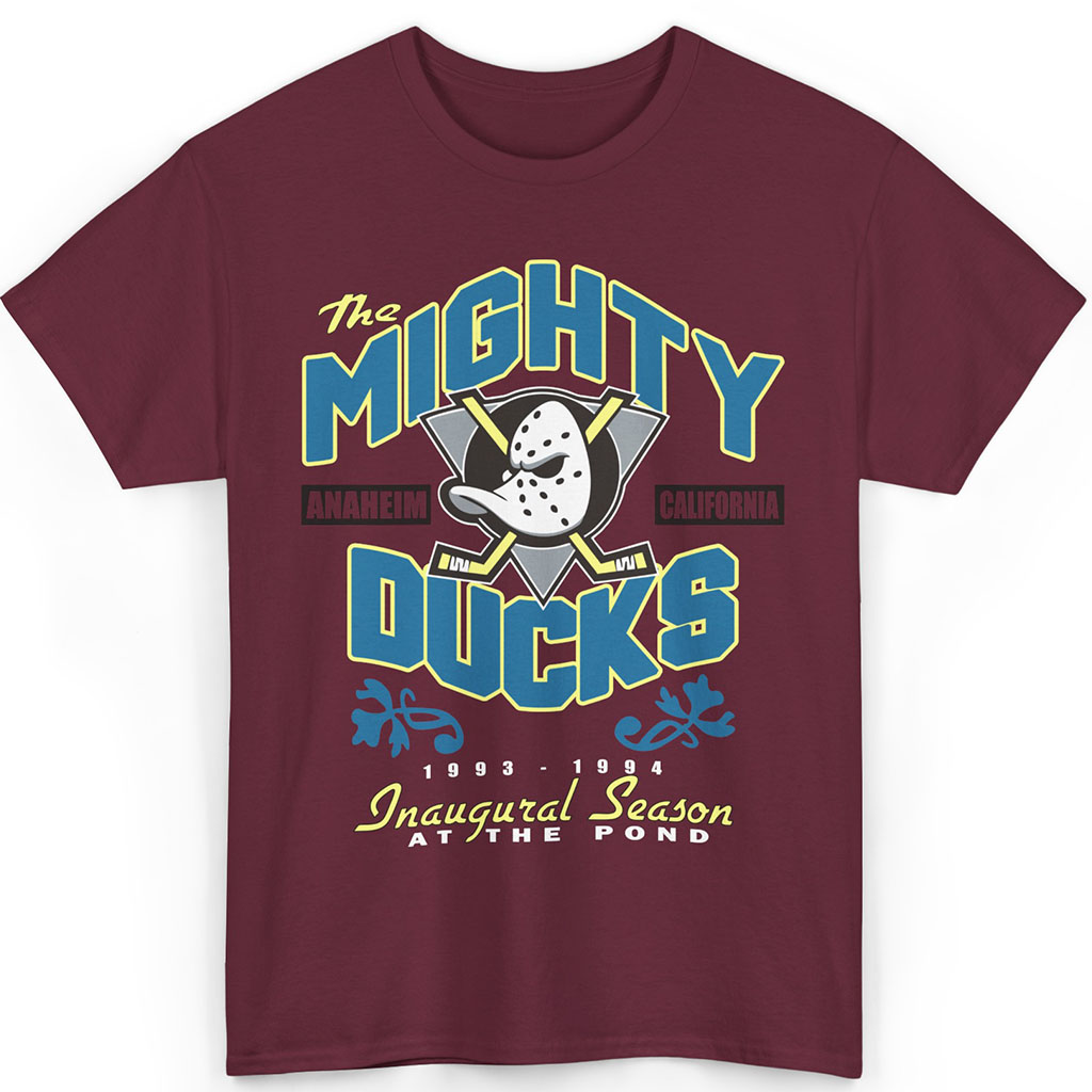 Vintage The Mighty Ducks 1994 Inaugural Season Shirt Vintage The Mighty Ducks 1994 Inaugural Season Shirt
