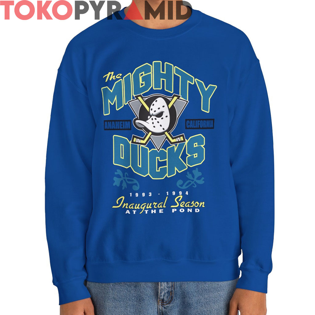 Vintage The Mighty Ducks 1994 Inaugural Season Shirt Vintage The Mighty Ducks 1994 Inaugural Season Shirt
