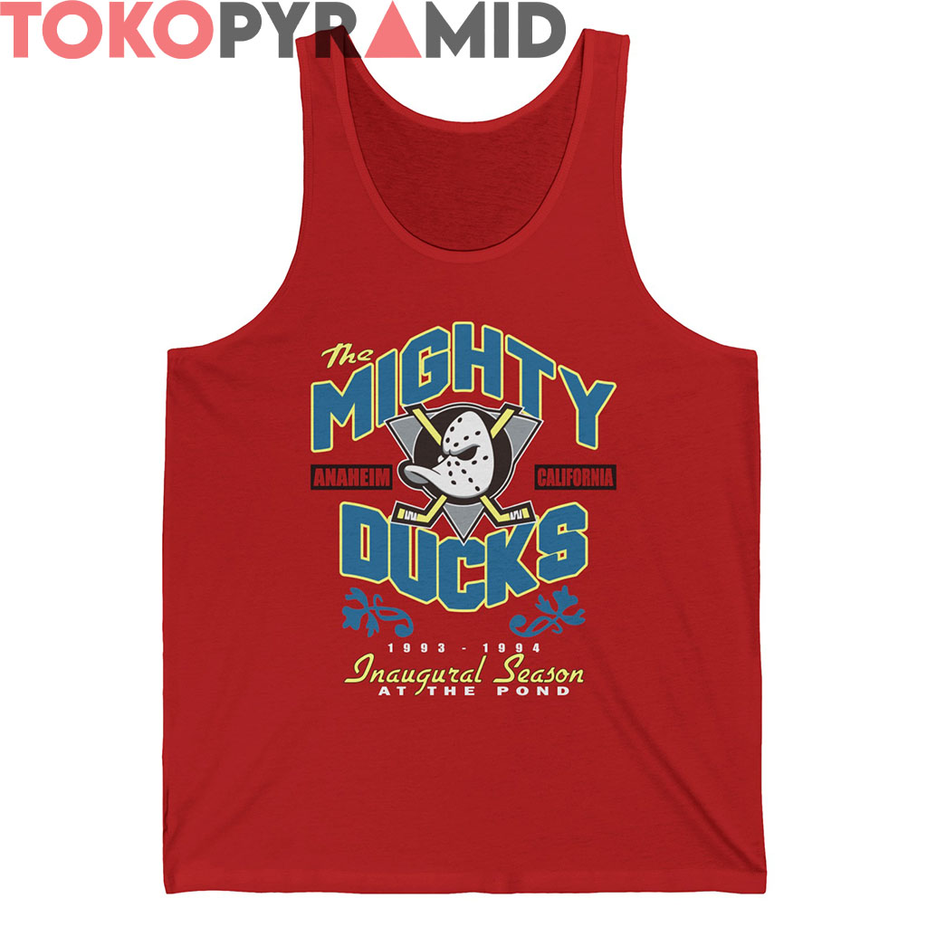 Vintage The Mighty Ducks 1994 Inaugural Season Shirt Vintage The Mighty Ducks 1994 Inaugural Season Shirt