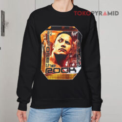 Vintage The Rock Wwf Wrestling 2000 Sweatshirt