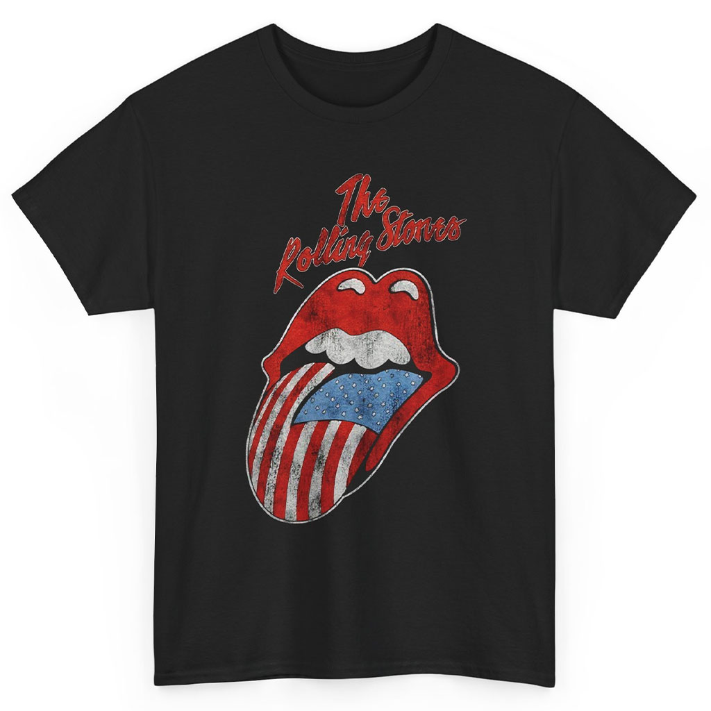 Vintage The Rolling Stones American Flag Tongue Rare Shirt Vintage The Rolling Stones American Flag Tongue Rare Shirt