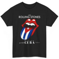 Vintage The Rolling Stones Havana Cuba Tongue Logo Rare Shirt