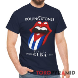 Vintage The Rolling Stones Havana Cuba Tongue Logo Rare T Shirt