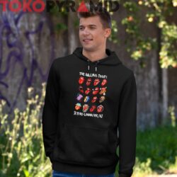 Vintage The Rolling Stones Logo 50th Anniversary 16 Small Mouth Tongue Logos Rare Black Hoodie