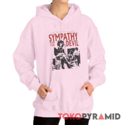 Vintage The Rolling Stones Sympathy For The Devil Rare Hoodie