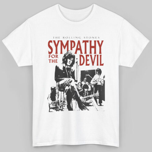 Vintage The Rolling Stones Sympathy For The Devil Rare Shirt